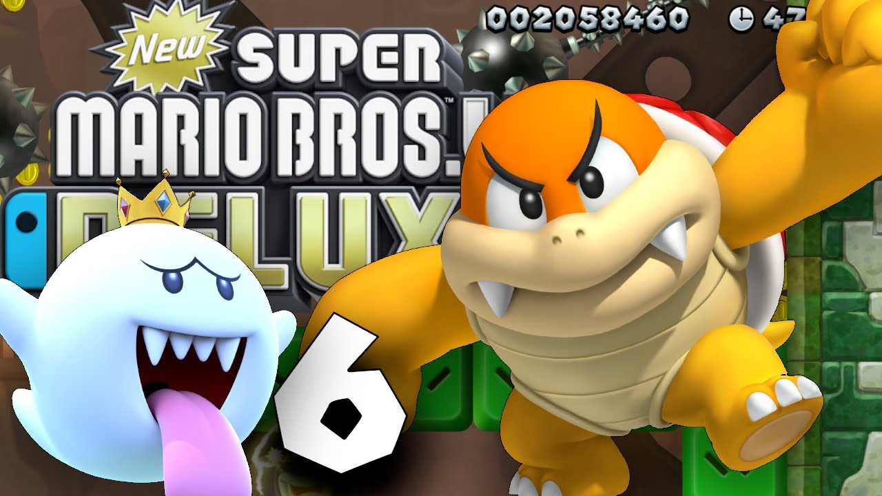 New Super Mario Bros.™ U Deluxe 🌰 Part 6: Bowser Entführt uns? Bumm Bumm im Limonadendschungel