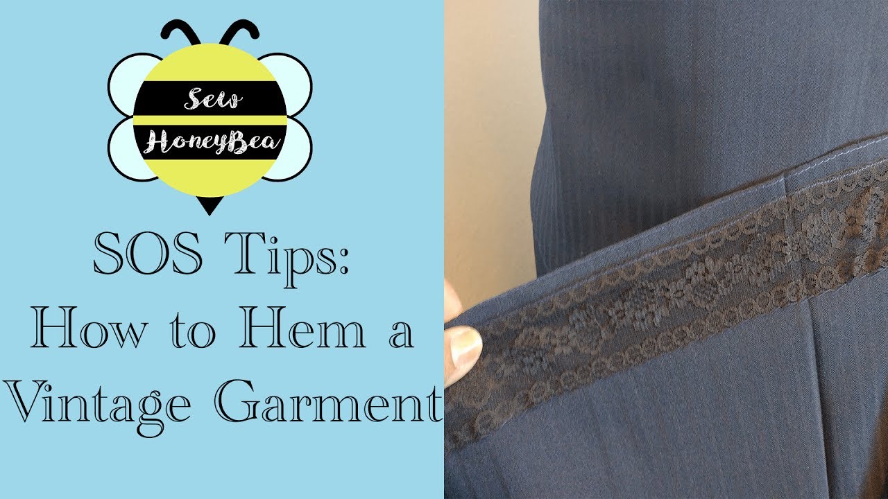 How To Hem a Vintage Skirt | Solutions Of Sewing (SOS) |  Sew HoneyBea