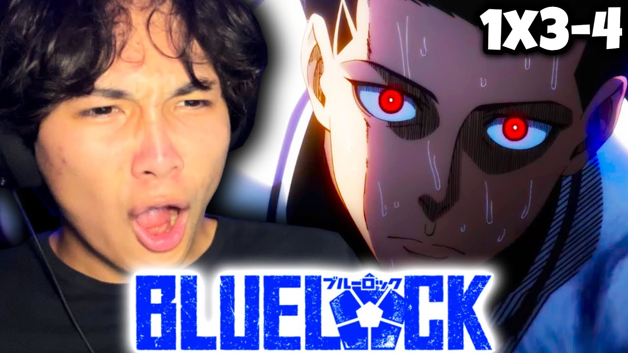 Reacting to BLUE LOCK as a Lifetime Athlete (1x3-4) | FIRST TIME REACTION