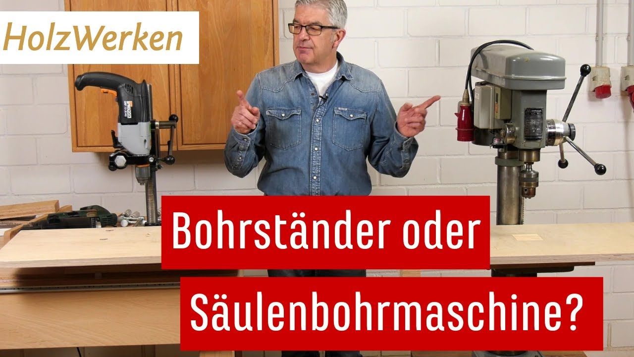 Wichtige Unterschiede: Bohrständer und Säulenbohrmaschine