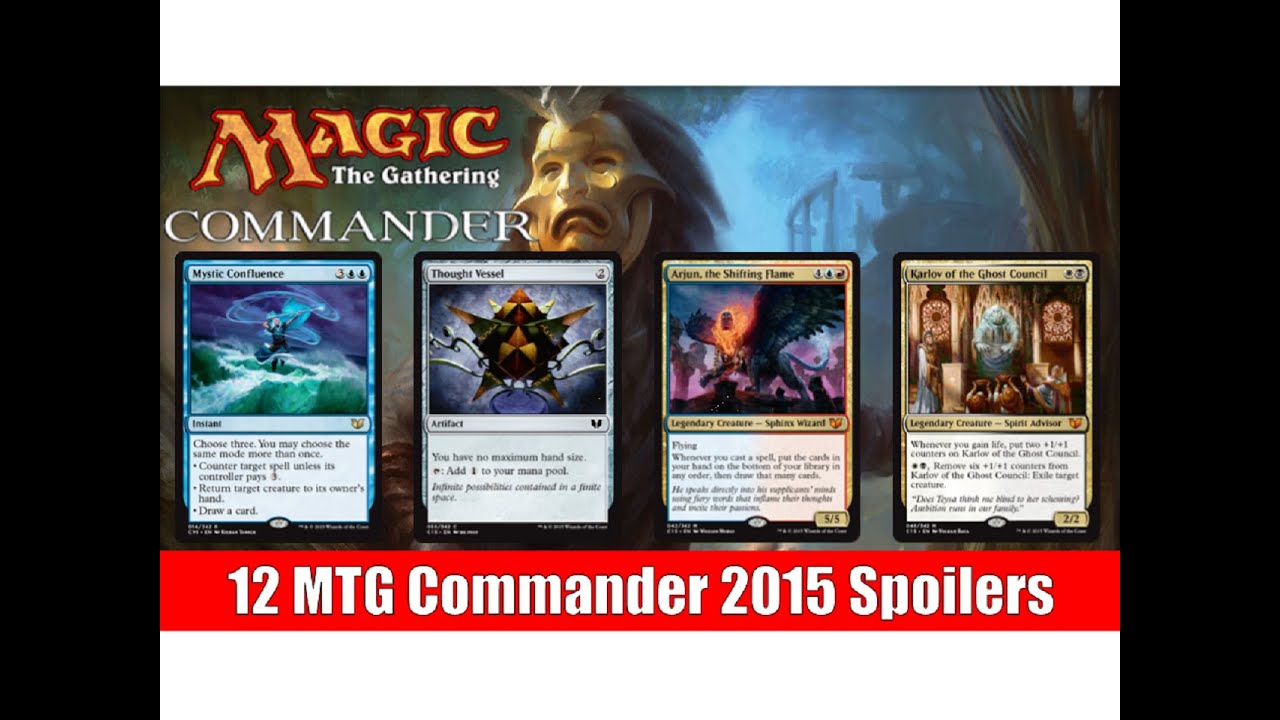 Commander 2015 Spoilers for Magic the Gathering! 12 New Cards Revealed!