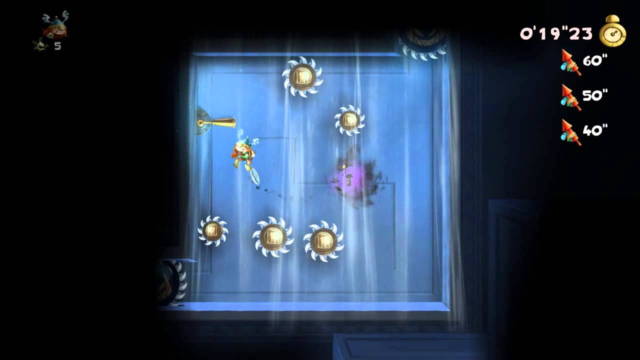 Rayman Legends The Amazing Maze - Invaded