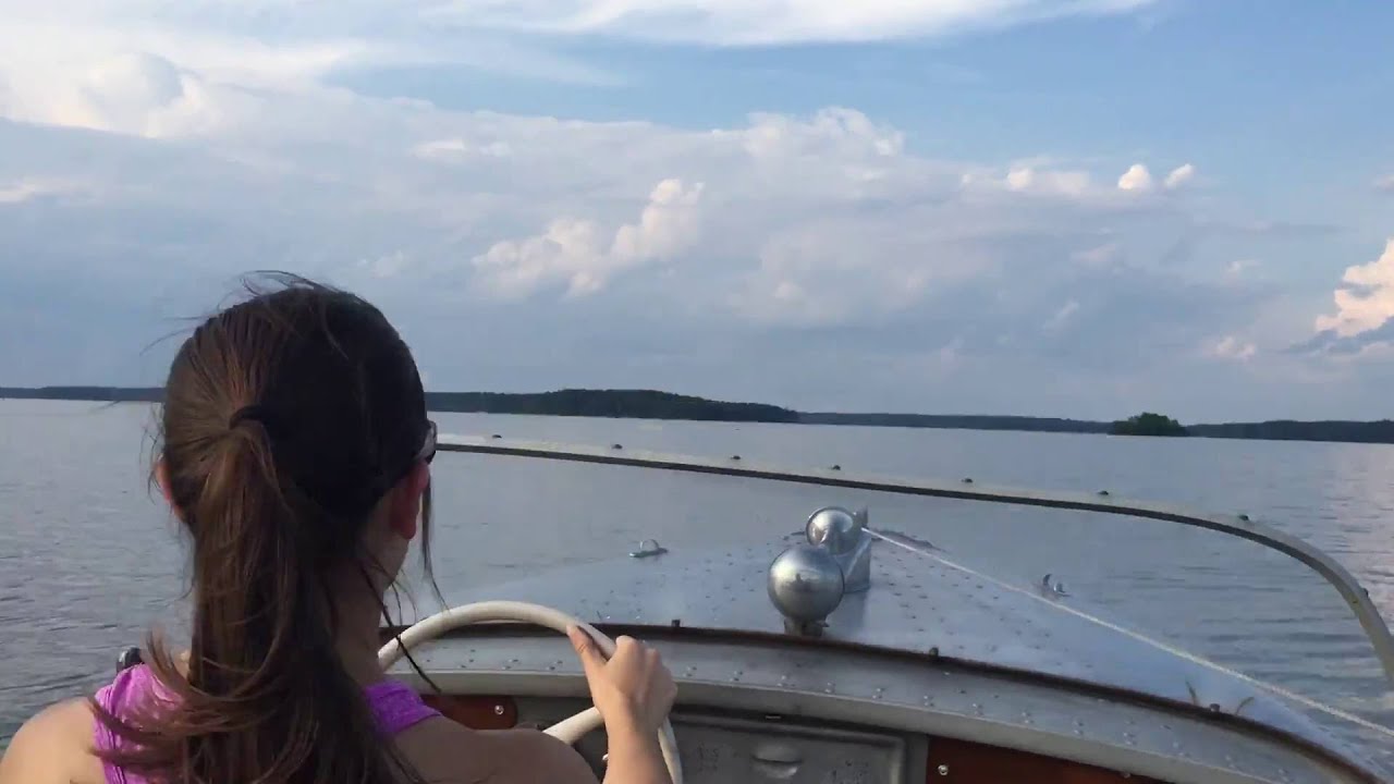 Feathercraft Deluxe Runabout on Jordan Lake, NC