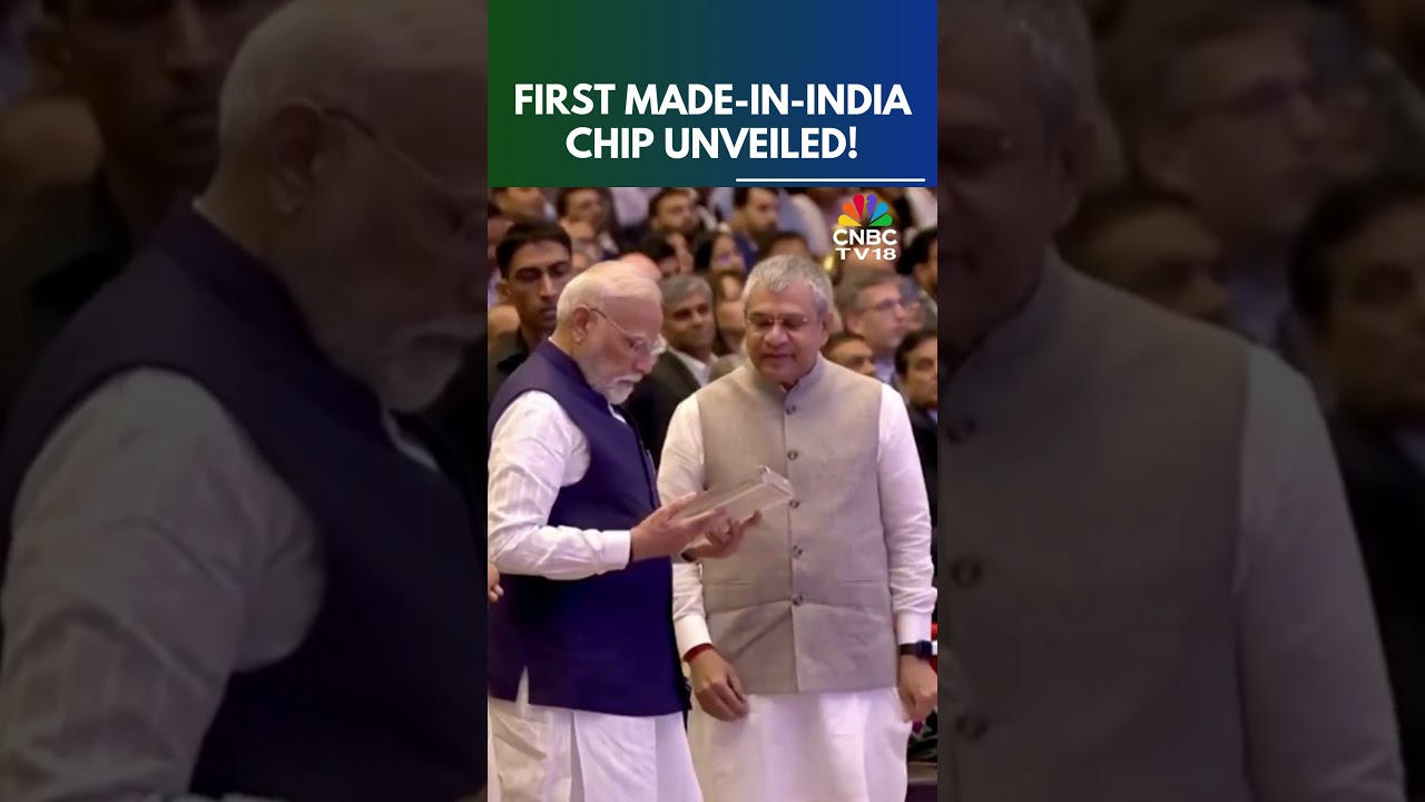 PM Modi Unveils India&rsquo;s 1st Indigenous Chip At Semicon 2025 | First Made-India Chip Unveiled | N18S