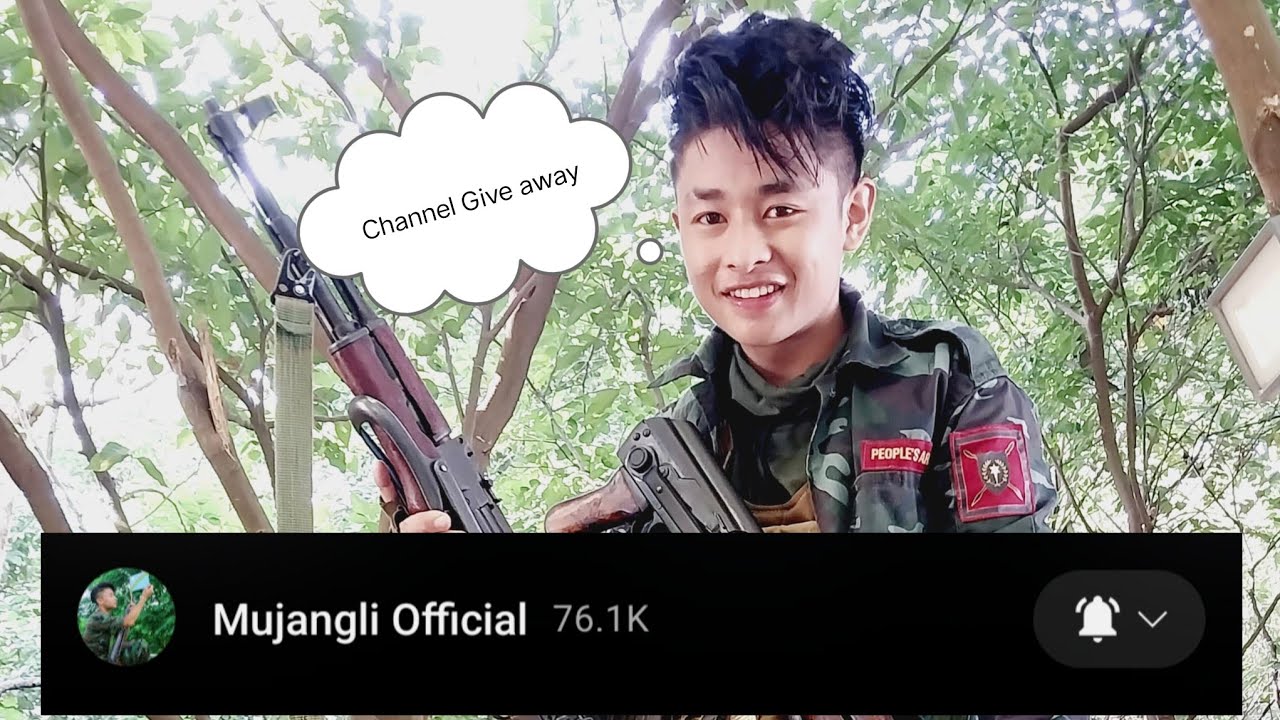 76k Subscribers Channel Giveaway Shock from Mujangli Official 😱last video of youngest Naga Army😥
