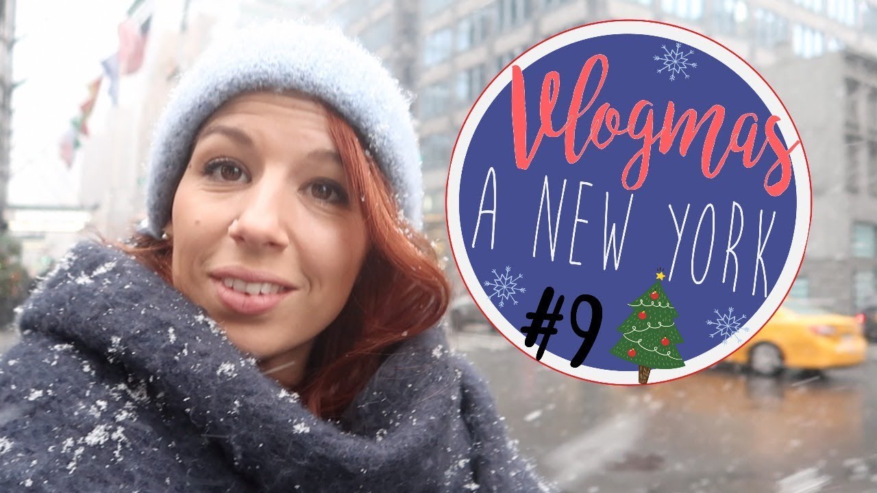 NEW YORK SOUS LA NEIGE [ VLOGMAS A NEW YORK 9 ]