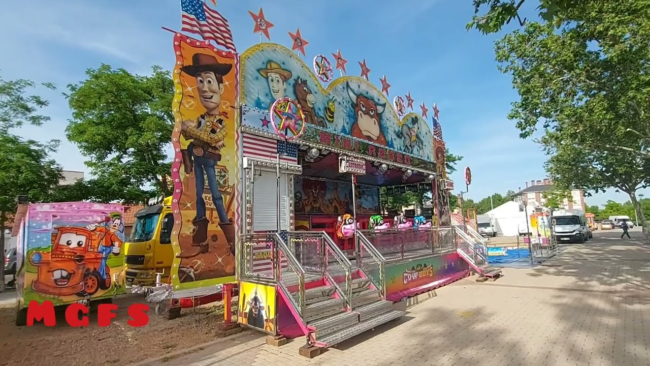 Diario de montajes atracciones de feria san fernando de henares (Madrid) novedad