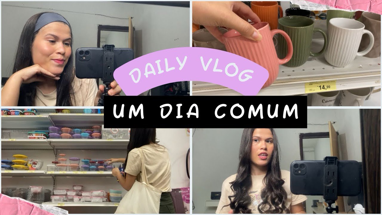 Daily Vlog um dia comum comigo, dentista, compras, bolo de milho 