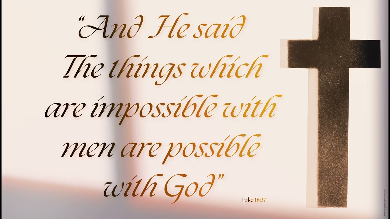 Our Limits. Not His. — Luke 18:27 #jesuschrist