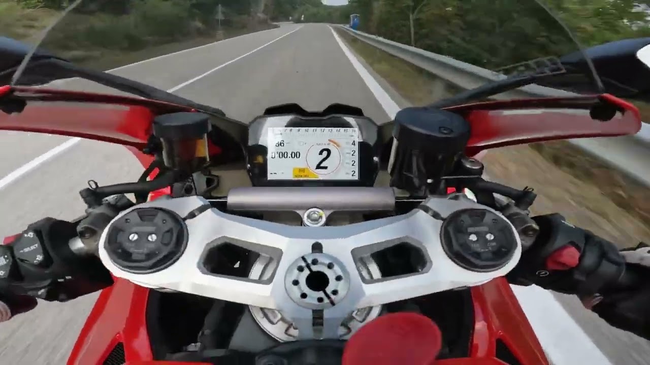 FULL GAS PANIGALE V4 - BOCCA SERIOLA (POV Driving)