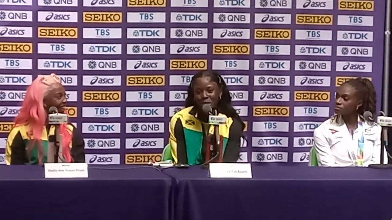 World Athletics Championship: Shericka Jackson on influence of Shelly-Anm Fraser-Pryce in her career
