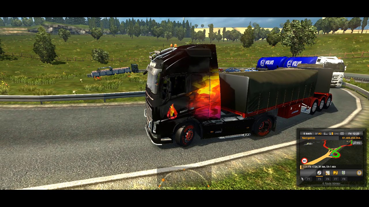 ETS 2 Big Pack Double and Triple Trailers Mod (1.28)
