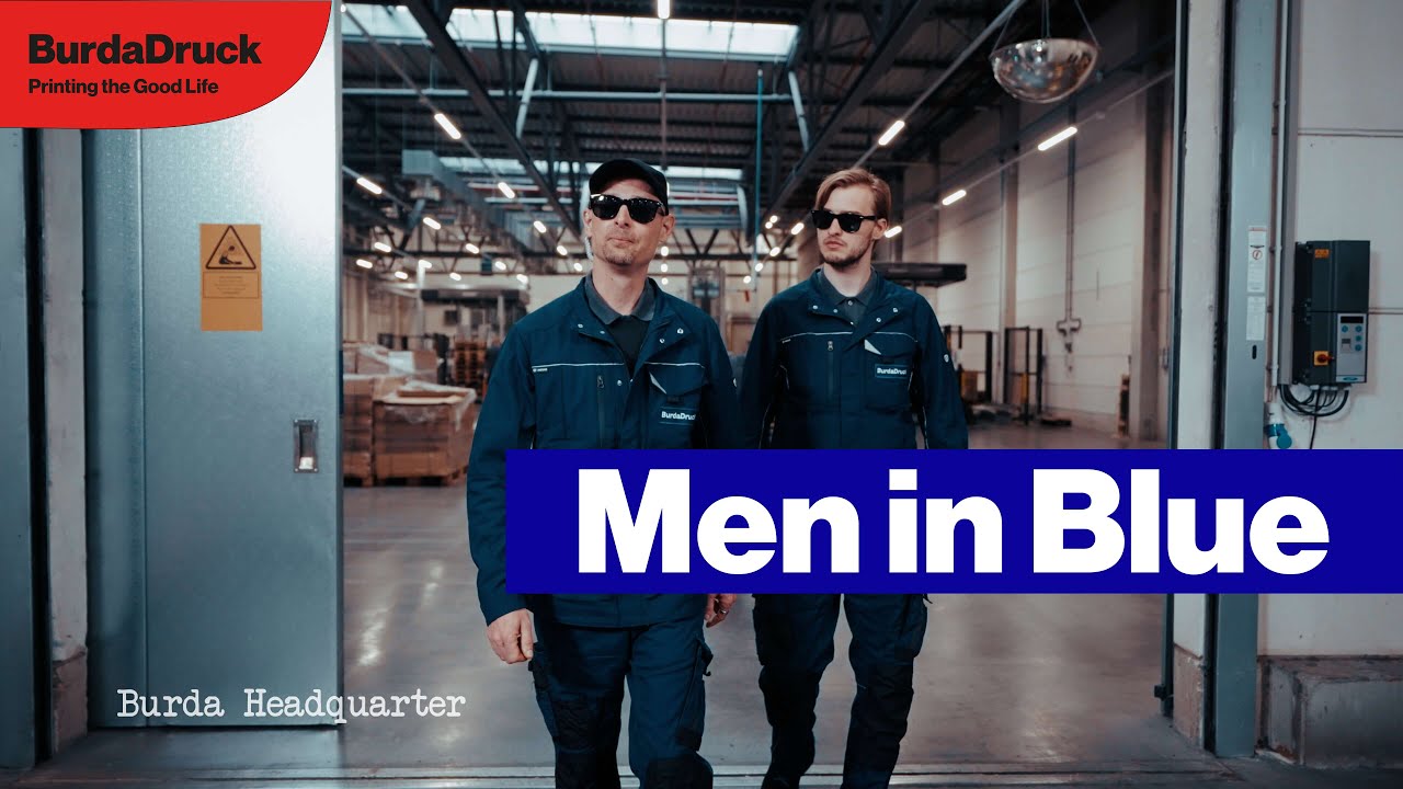 Burda Men in Blue