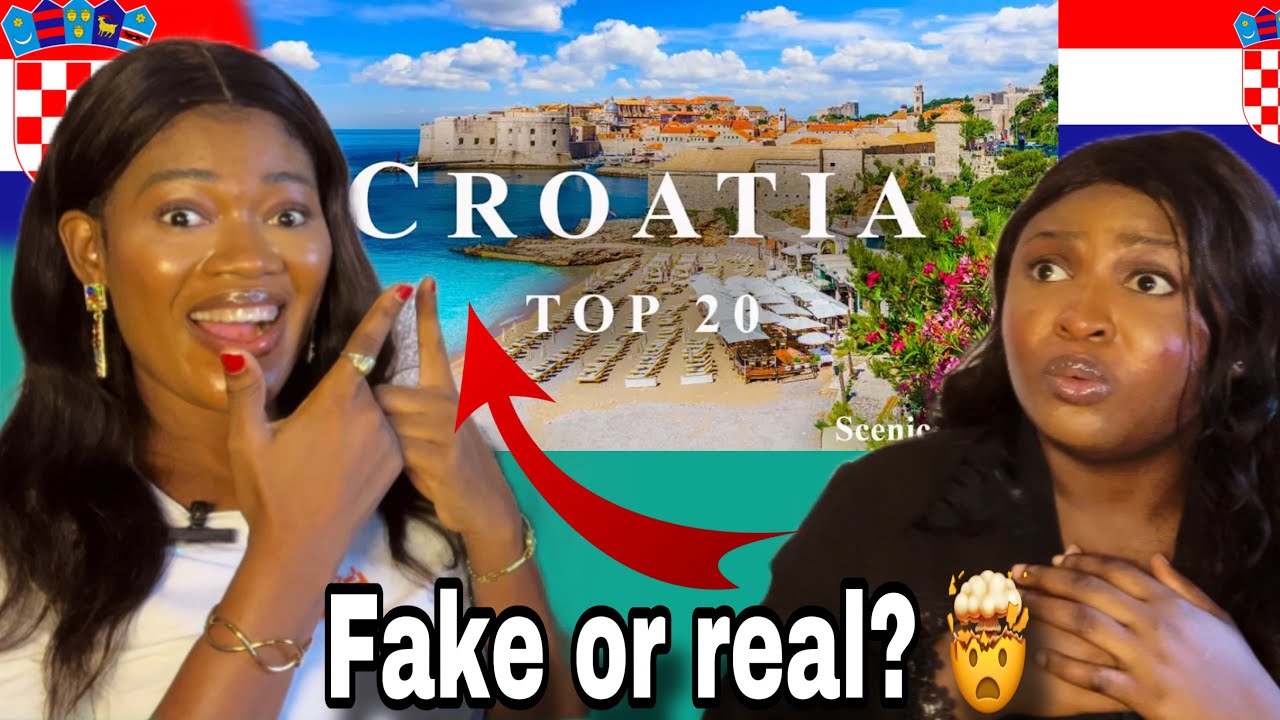 Foreigners Reacts Top 10 Places To Visit in Croatia - Travel Guide 😱