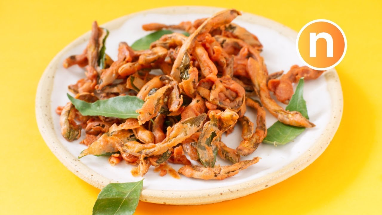 Fried Snake Gourd | Pudalangai Chips | Labu Ular Goreng [Nyonya Cooking]