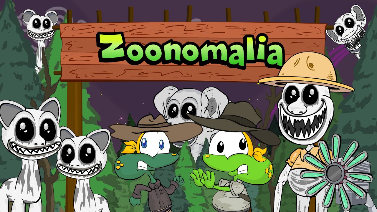 Zoonomaly: A história completa do jogo com os Sapo Brothers em Zoonomalia em Desenho Animado