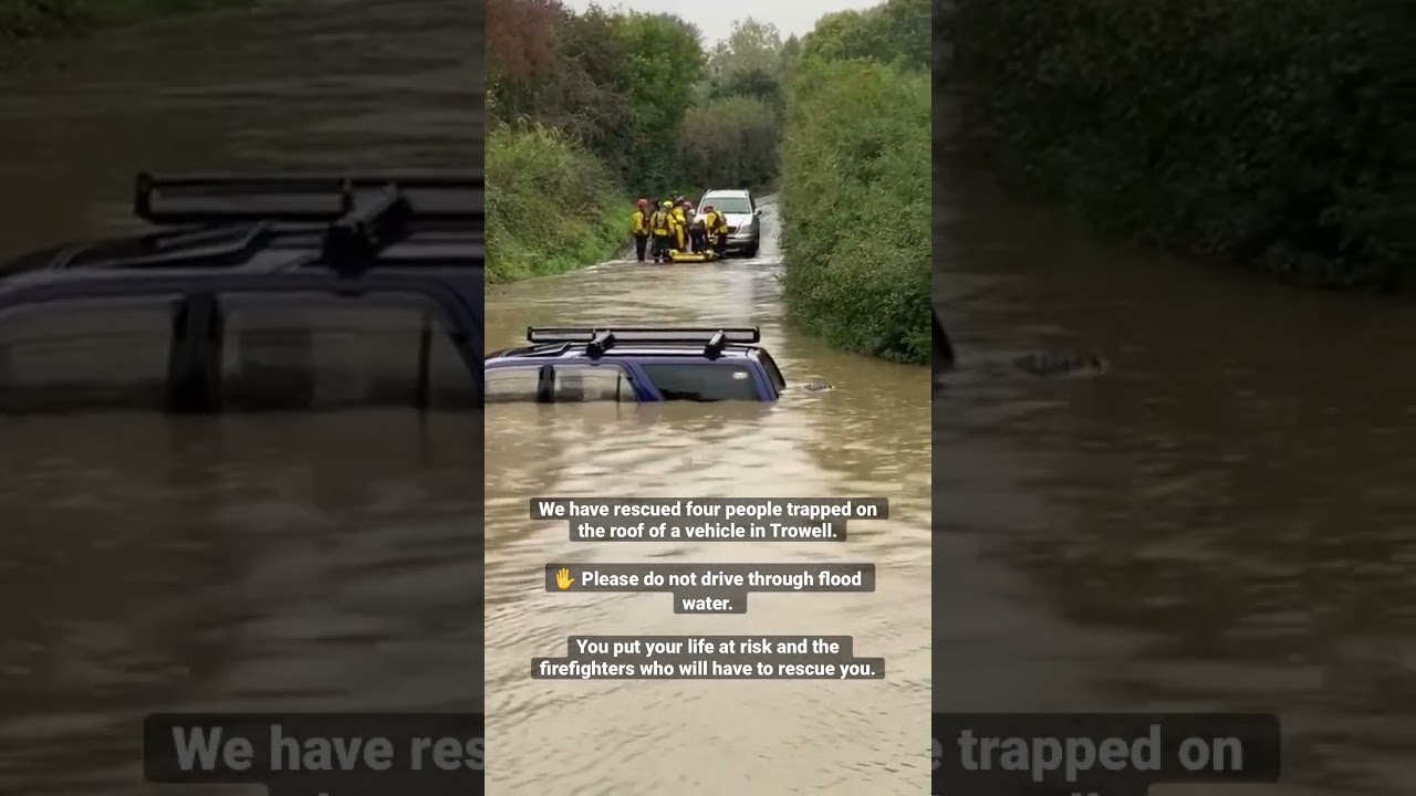Flood water rescue 🚗