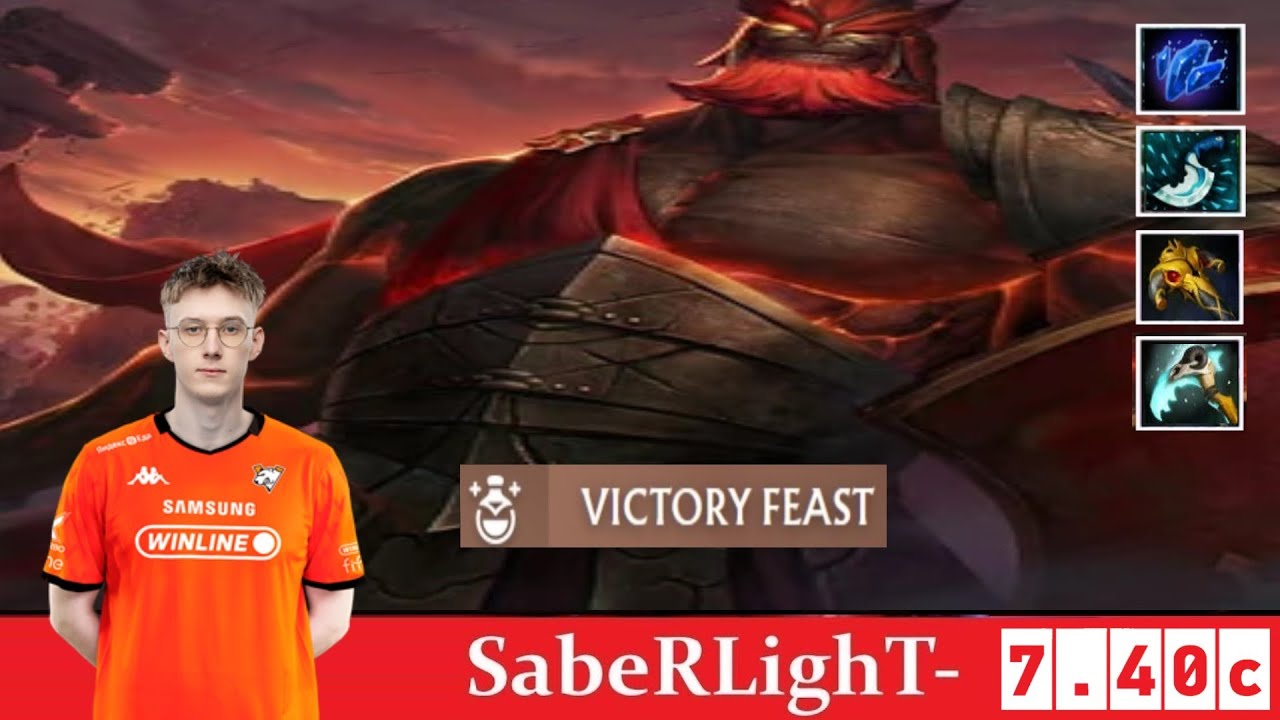 [DOTA 2] SabeRLighT- MARS [VIRTUS PRO vs VALINOR] [FISSURE UNIVERSE 8 play in] [7.40c]
