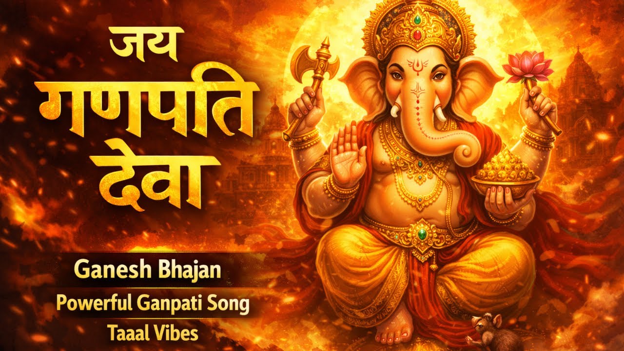 जय  जय गणपति देवा | Ganesh Bhajan | Powerful Ganpati Song | Taaal Vibes