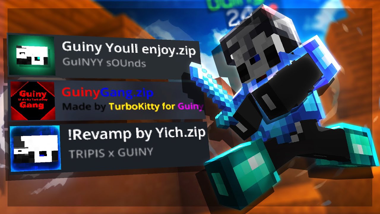 Using FAN MADE Texture Packs... [Hypixel Skywars]