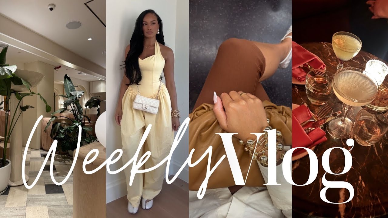 weekly vlog | exploring nyc + girls night + solo dates + vintage shopping & more! allyiahsface vlog