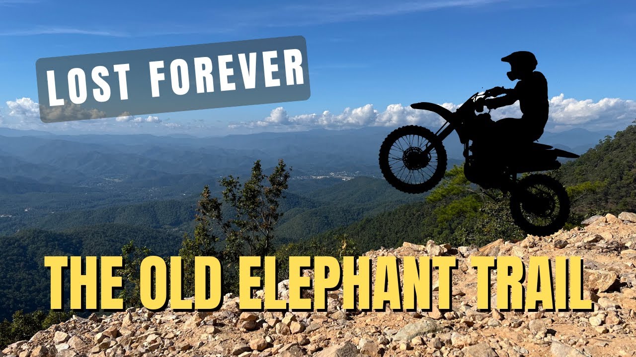Lost Forever: Last Ride on The Old Elephant Trail in Northern Thailand. Honda CRF300 Rally, Off-Road