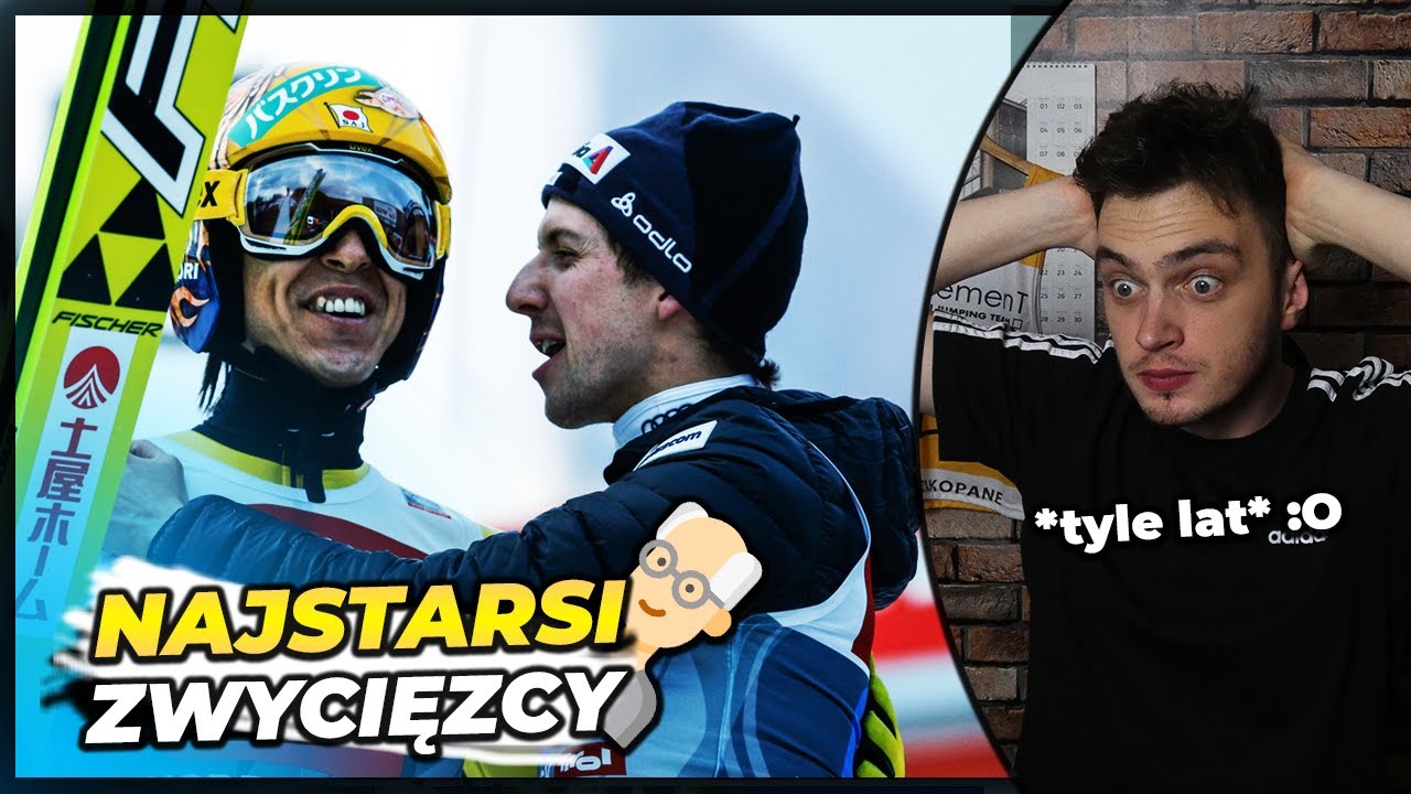 TOP 10 NAJSTARSZYCH ZWYCIĘZCÓW konkursów PŚ w SKOKACH NARCIARSKICH!