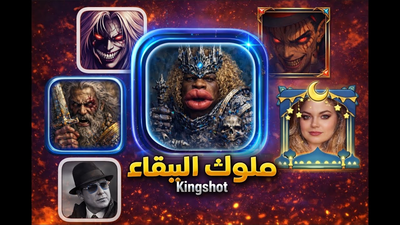 كينق شوت ارض السيوف مع حبيبي سكواد  Kingshot