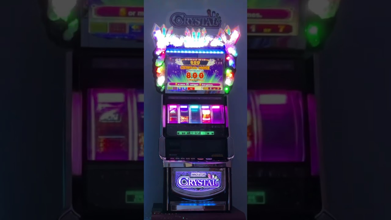 Aruze Genex Innovator Slot Machine Crystal Gameplay