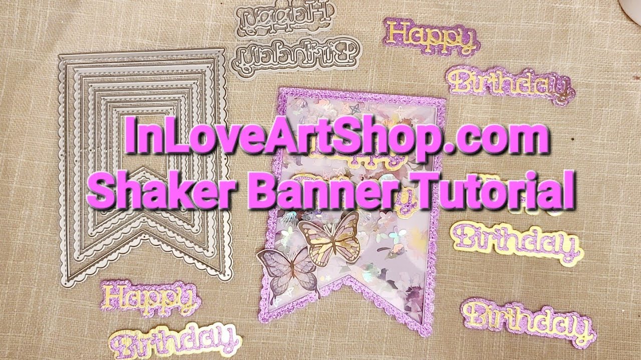 InLoveArtShop.com | Shaker Banner Tutorial