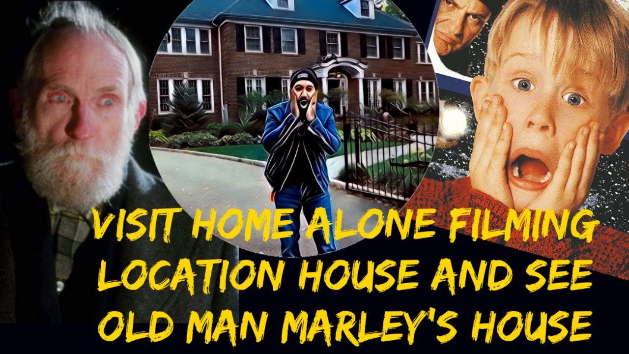 Visit Home Alone Movie House Chicago Filming Location | Old Man Marley's House Then & Now