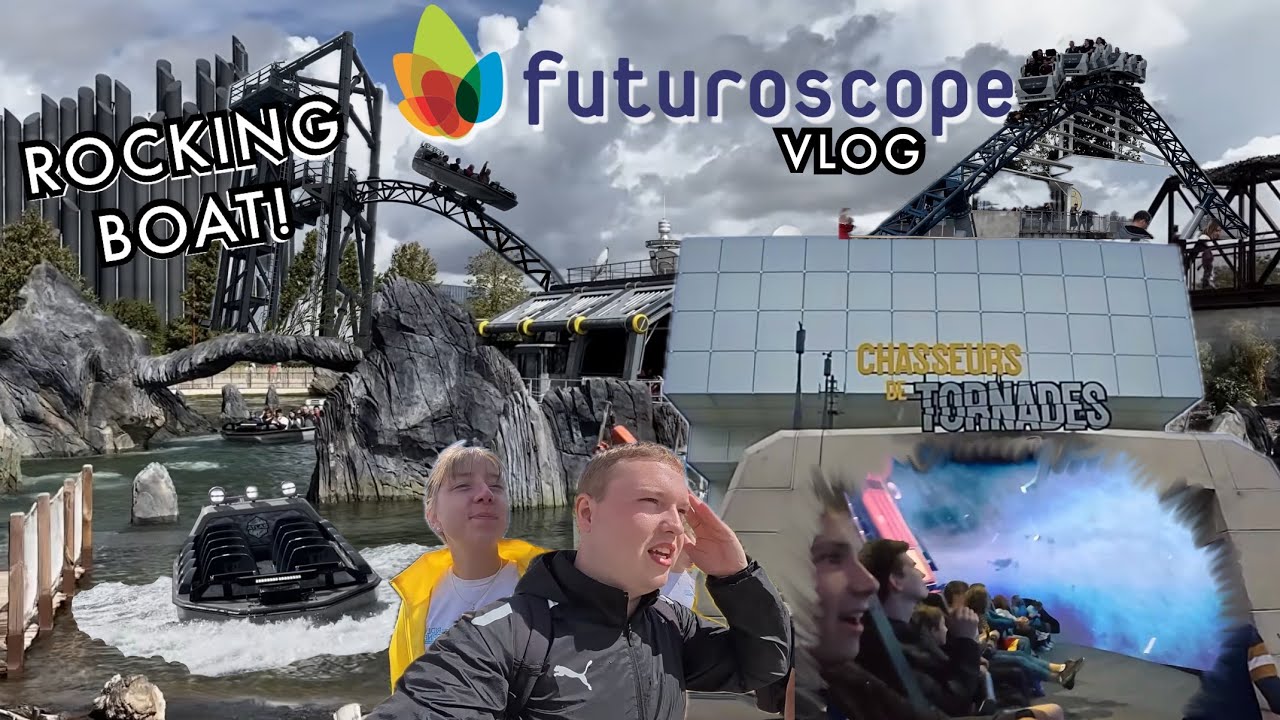 ATEMBERAUBENDE Rides im Park der Zukunft: Futuroscope! + Aquascope Review | Vlog #278 | TDF #12