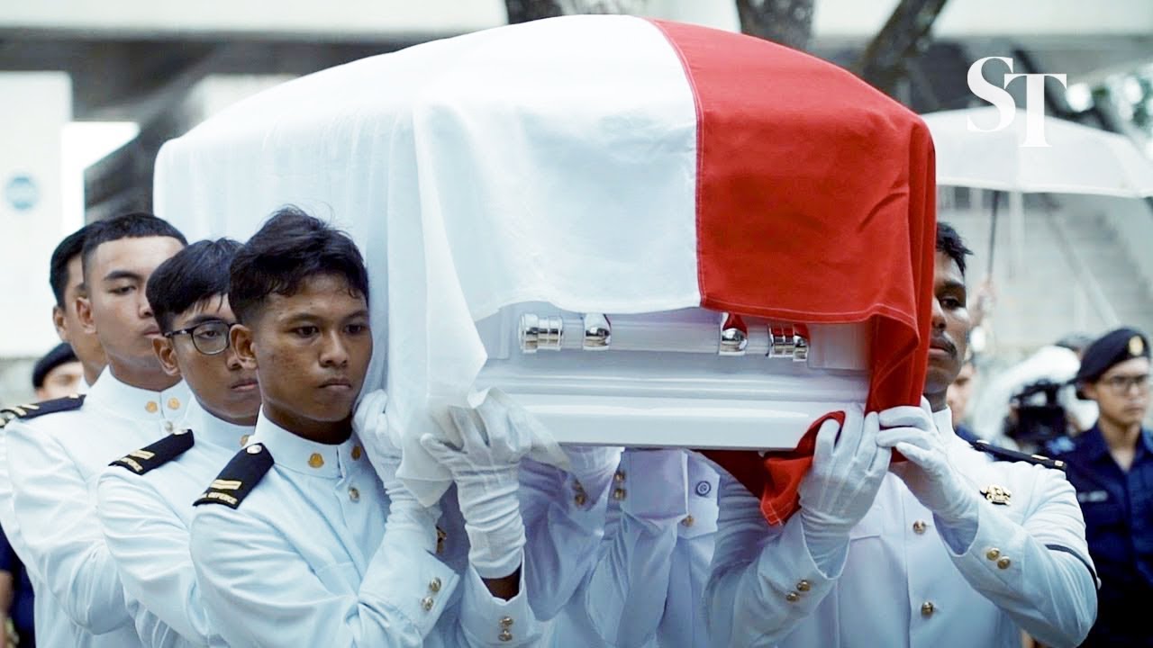 Family and friends bid farewell to NSF firefighter Edward Go