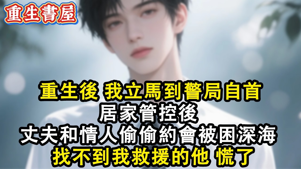 【重生爽文】重生後 我立馬到警局自首 居家管控後 丈夫和情人偷偷約會被困深海 找不到我救援的他 慌了#小說 #重生故事 #爽文