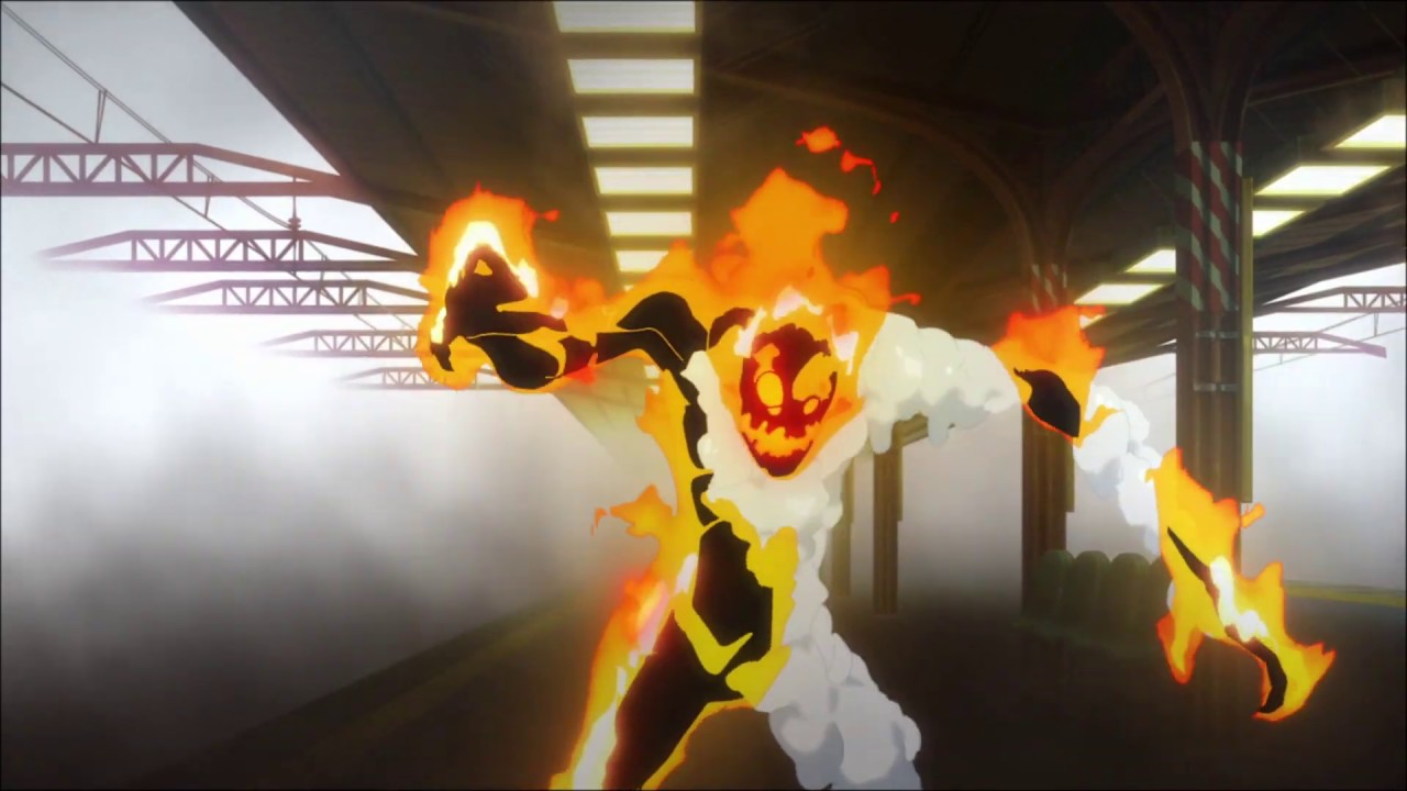 Train Infernal Fight | Fire Force