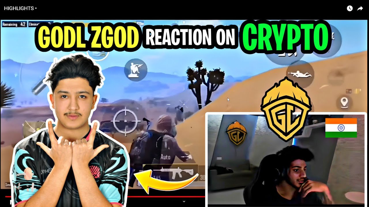 GODL ZGOD🇮🇳 REACTED ON 🇵🇰CRYPTO 😱 PROUD MOMENT FOR PAKSITAN❣️