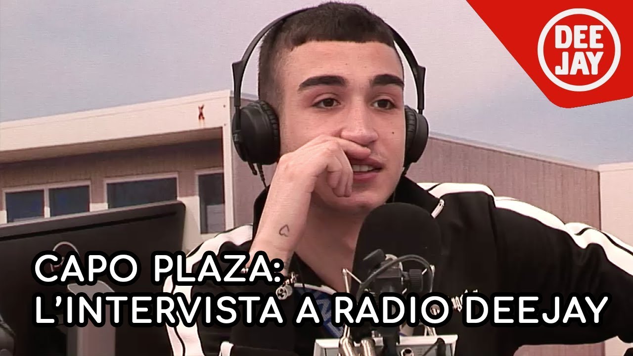 Capo Plaza ospite di Wad a Radio DEEJAY