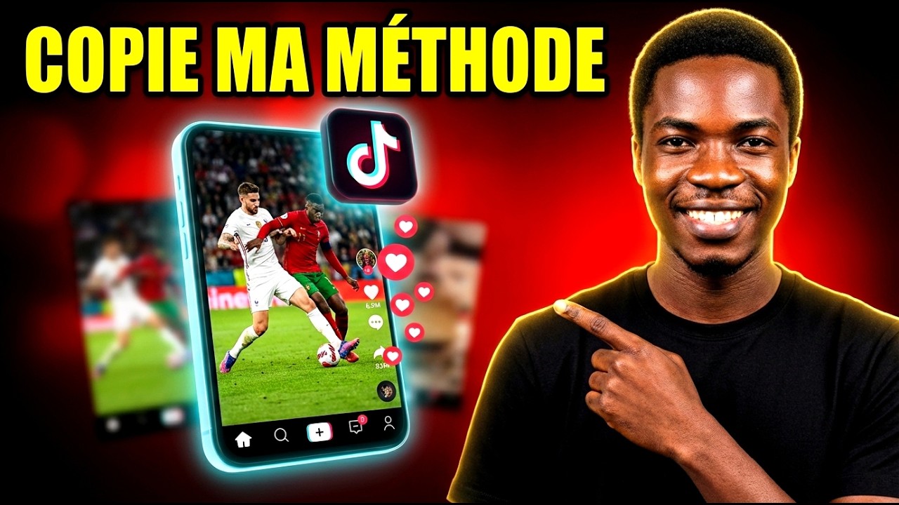 Ma méthode pour publier des matchs de foot sur TikTok et devenir viral