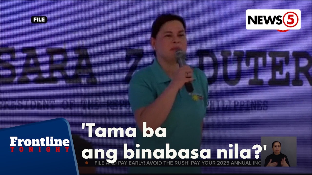Kampo ni Vice Pres. Sara Duterte, nanindigang depektibo ang impeachment complaints