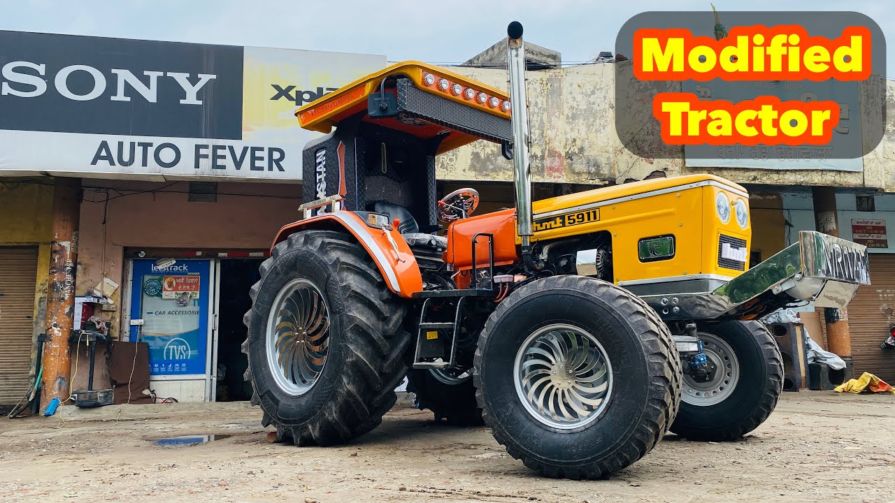 Modified tractor | hmt 5911 | modified tractor in Punjab | tractor modified | modified club
