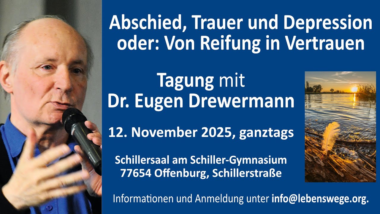 Dr. Eugen Drewermann: Vortrag -  Von Tod und Auferstehung
