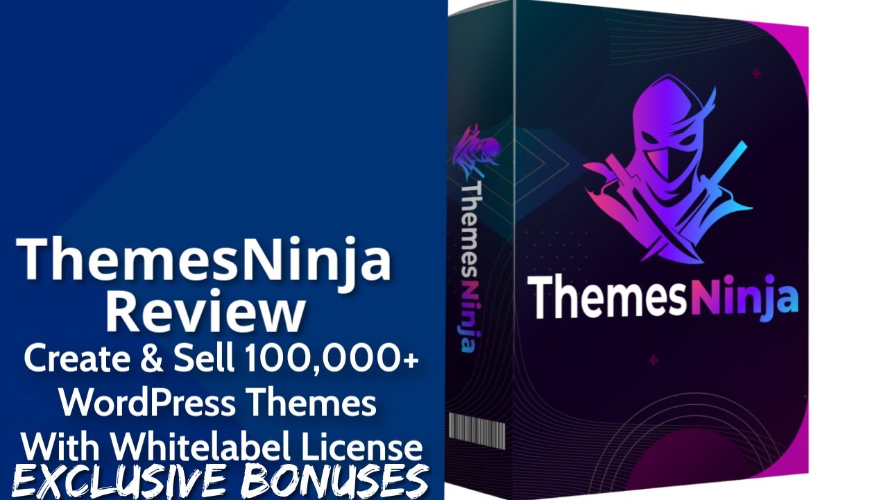 Themes Ninja Review | Create & Sell 100,000+ WordPress Themes With Whitelabel License
