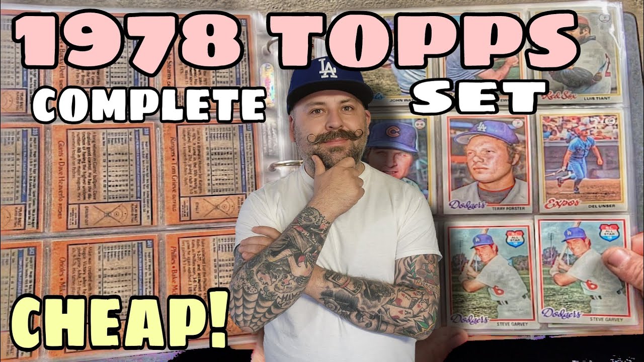 Buying 1978 Topps Complete Set on the Cheap!