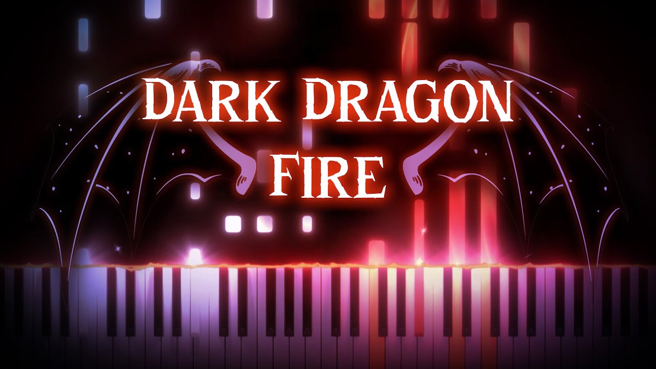 Dark Dragon Fire - F-777 | Piano Tutorial