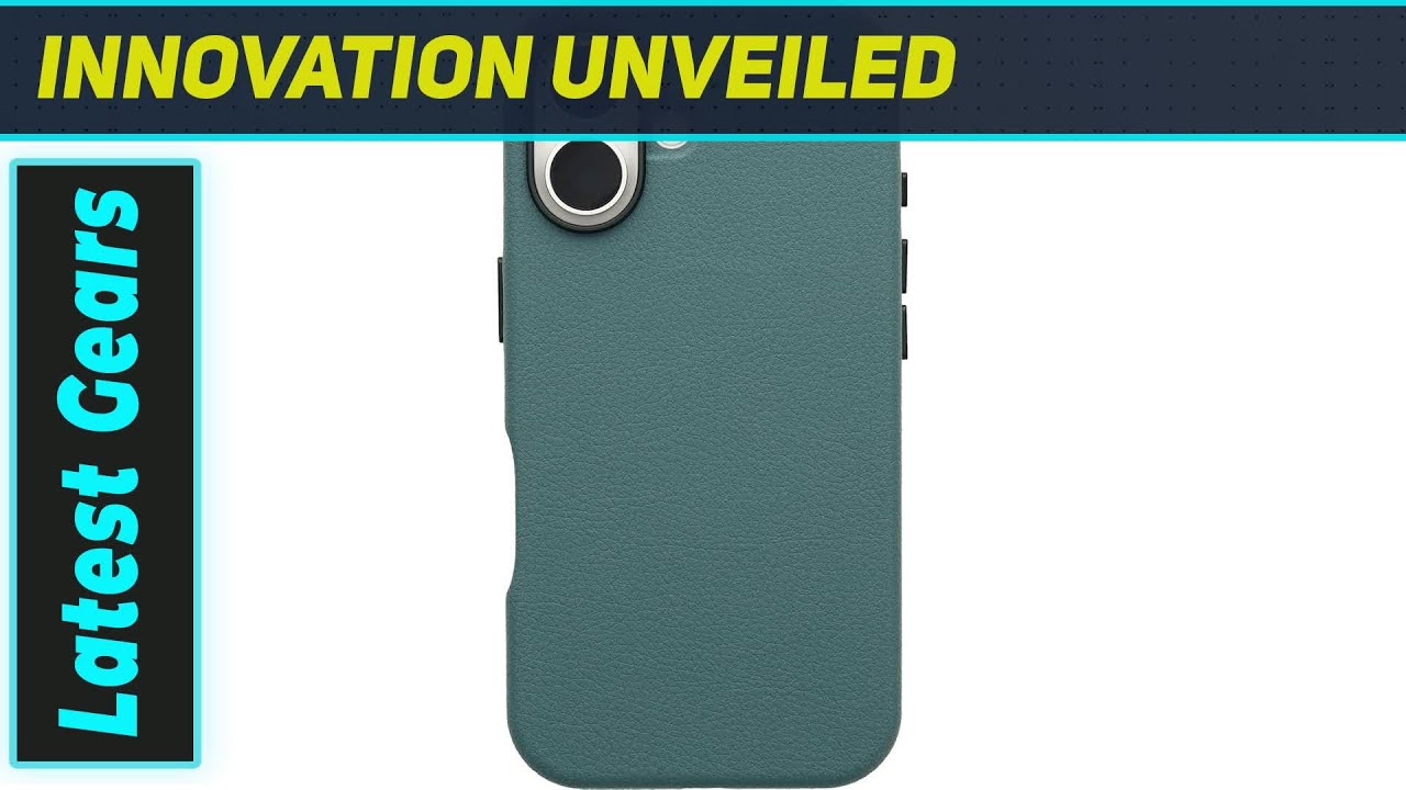 OtterBox Symmetry Series Cactus Leather Case for iPhone 16 – Best Leather Alternative