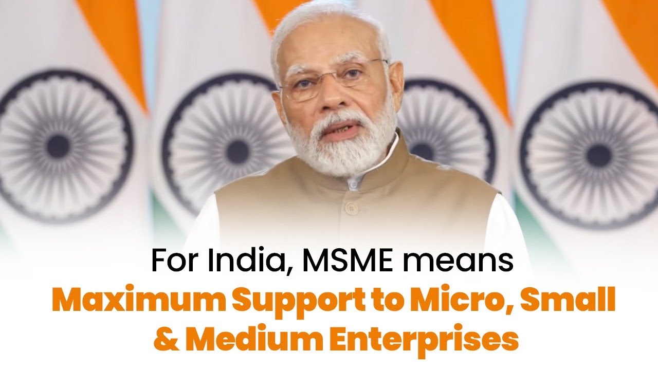 For India, MSME means Maximum Support to Micro, Small and Medium Enterprises | PM Modi | G20 |  MSME