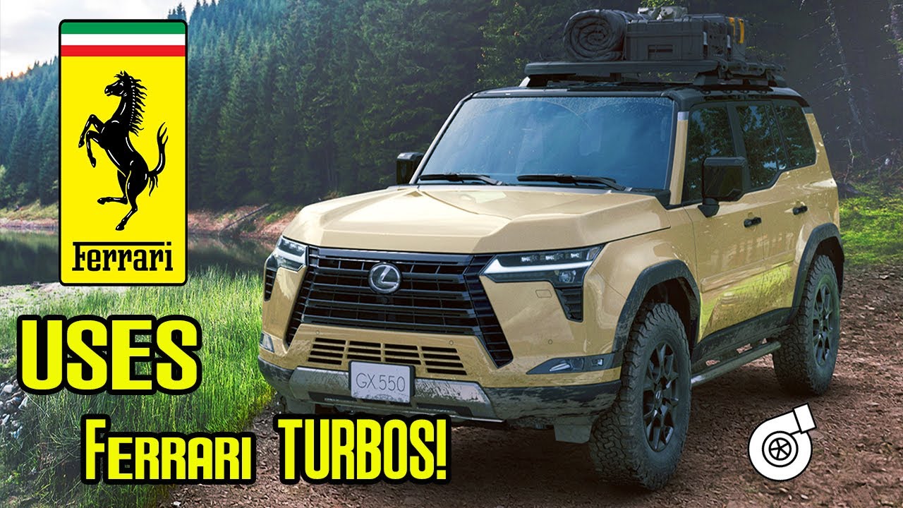 Why the Lexus GX550 uses Ferrari Turbos