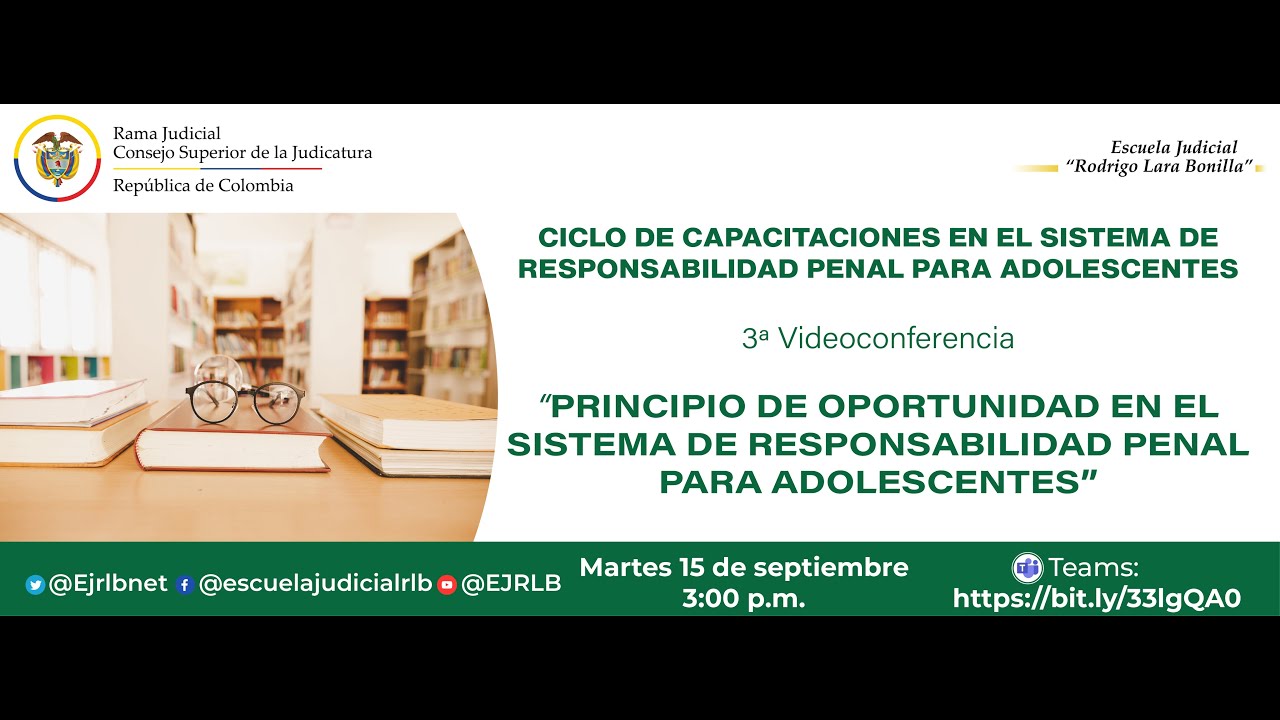 PRINCIPIO DE OPORTUNIDAD EN EL SISTEMA DE RESPONSABILIDAD PENAL PARA ADOLESCENTES