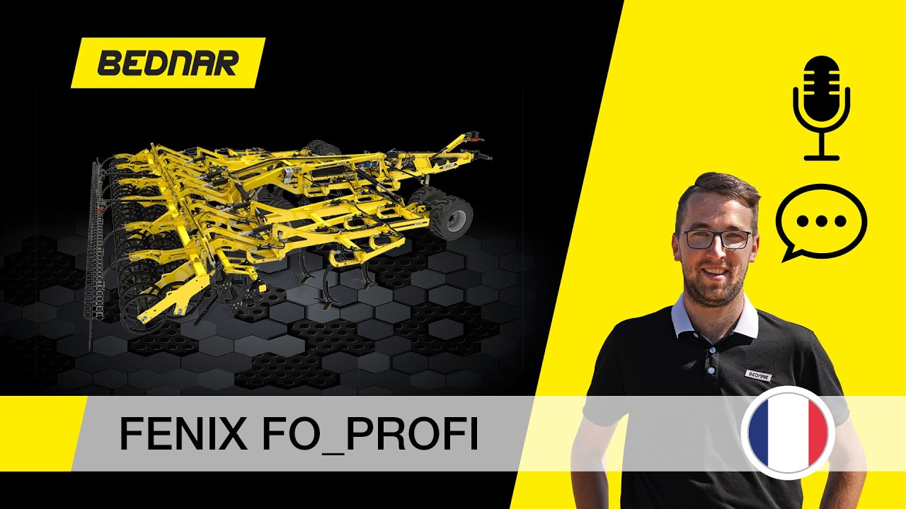 BEDNAR FMT | Présentation du cultivateur universel FENIX FO_PROFI