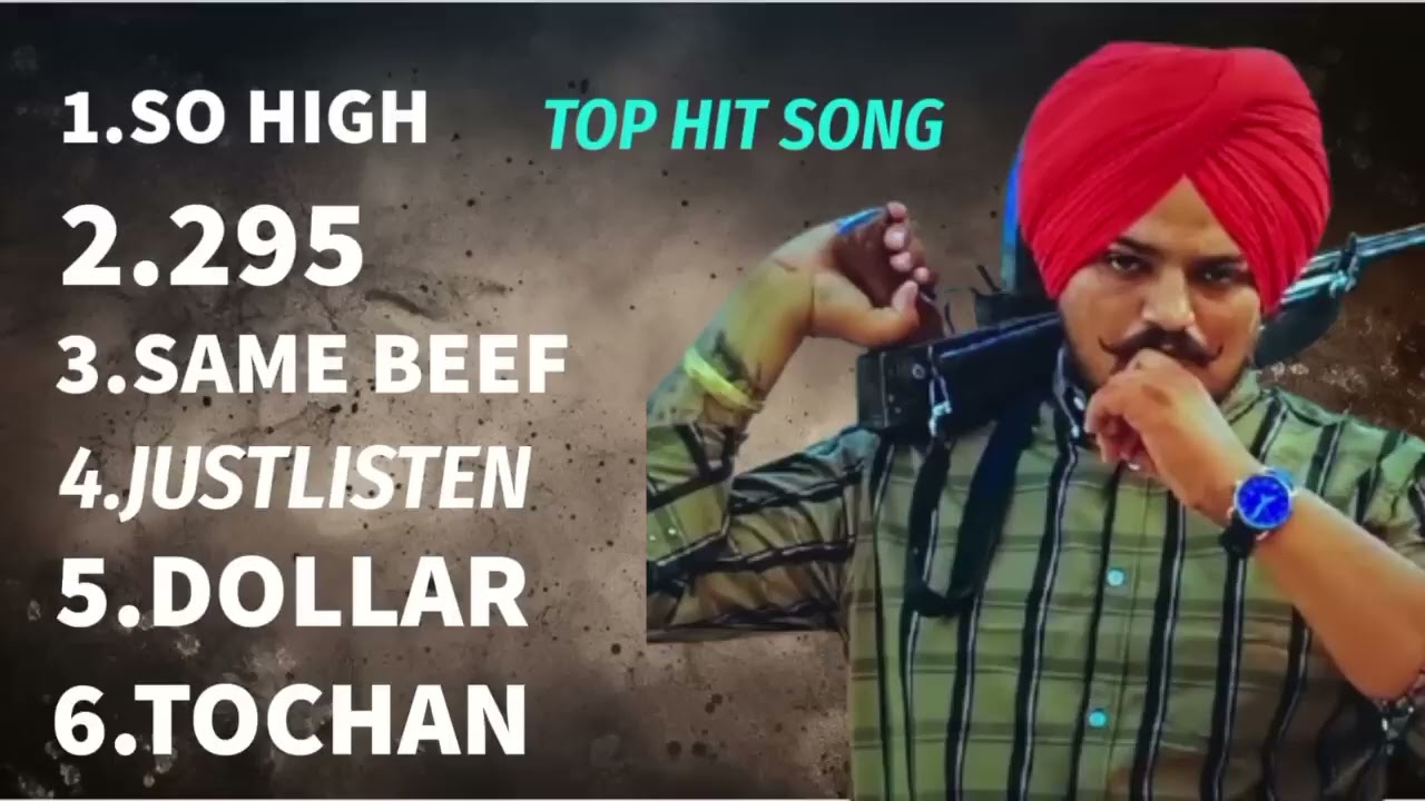 Top hit punjabi songs |sidhu moosewala all time superhits playlist must watch'song play top hit song
